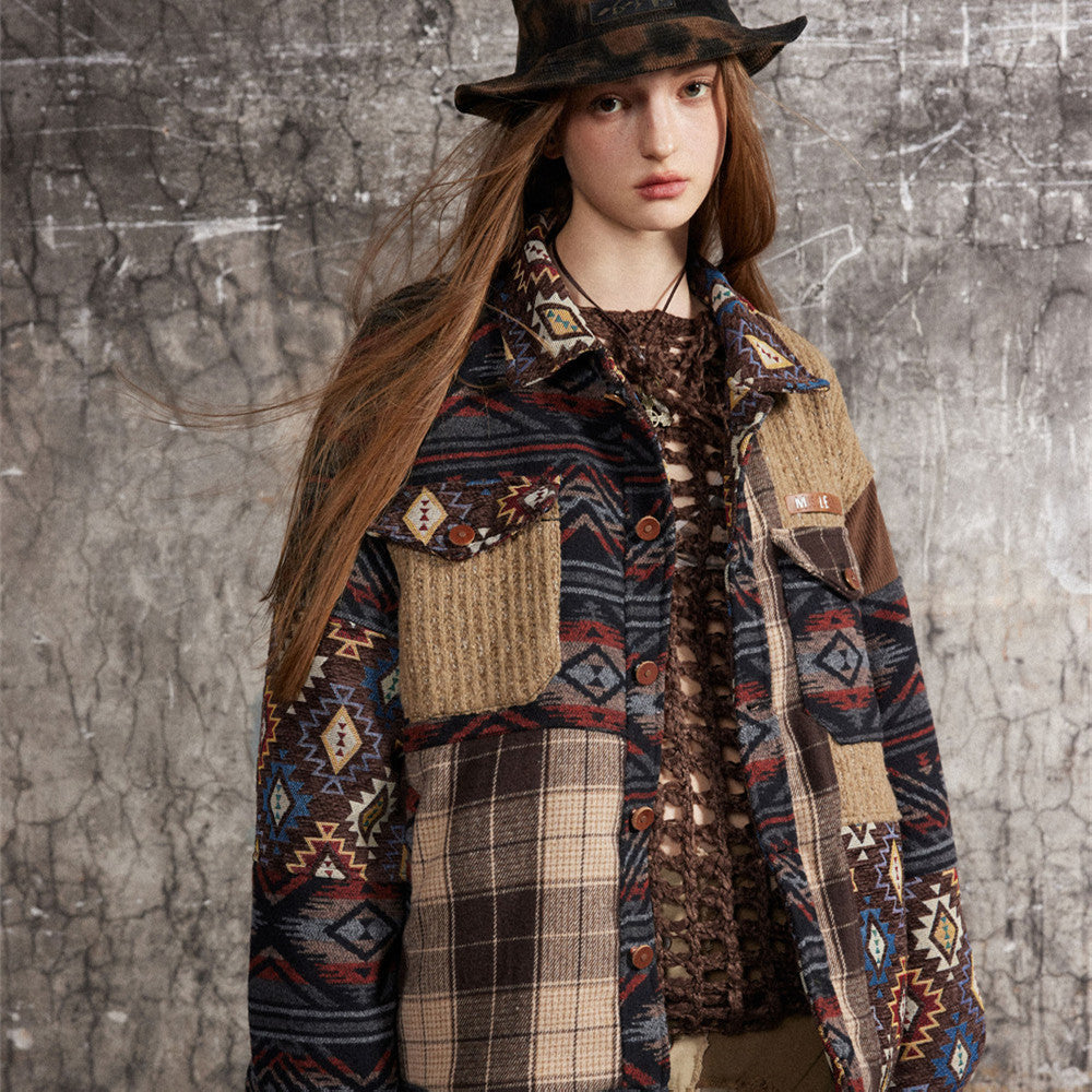 Veste Patchwork Bohème